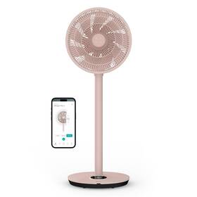 Ventilátor stojanový Duux DXCF100 Whisper Flex 2 Smart, peach růžový

