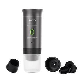 Kapslový kávovar SOGO SS-5622 4v1, USB-C šedý

