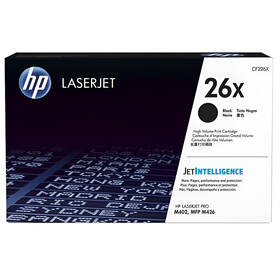 Toner HP 26X, 9 000 stran černý

