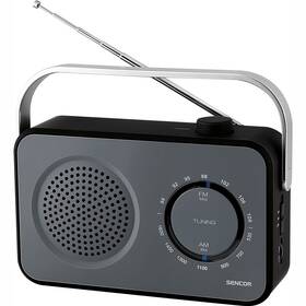 Radiopřijímač Sencor SRD 2100 černý

