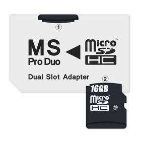 Čtečka paměťových karet Connect IT CI-1138, MS Pro Duo - 2x MicroSDHC 


