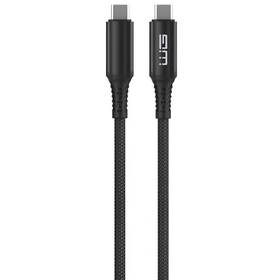 Kabel WG USB-C/USB-C 240W 1 m černý

