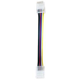 Konektor IMMAX CLICK 12mm s kabelem 10cm, RGB+CCT, 6pin 

