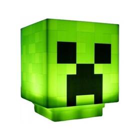 Dekorativní LED Paladone Minecraft Crepper zelené

