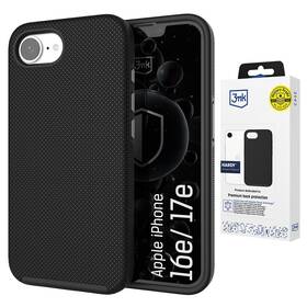 Kryt na mobil 3mk HARDY Shockproof MagCase na Apple iPhone 16E / iPhone 17E černý

