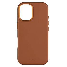Kryt na mobil FIXED MagLeather s podporou MagSafe na Apple iPhone 16 hnědý

