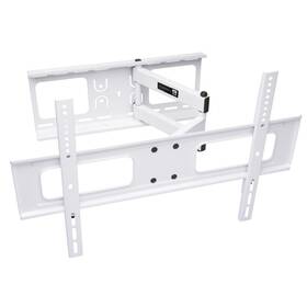 Držák TV Connect IT polohovatelný, pro úhlopříčky 37" až 70", nosnost 50 kg bílá barva
