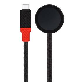 Nabíjecí kabel Tactical Recce 3:20 pro Apple Watch černý/červený

