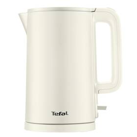 Rychlovarná konvice Tefal KO140AE0 Thermo Protect krémová

