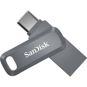 USB Flash SanDisk Ultra Dual Drive Go 128GB USB Type-C šedá barva
