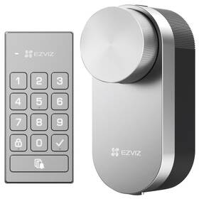 Zámek EZVIZ DL01 Pro + klávesnice DL01CP stříbrný

