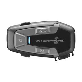 Handsfree Interphone U-COM6R pro uzavřené a otevřené přilby černé

