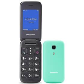 Mobilní telefon Panasonic KX-TU400EXC tyrkysová barva
