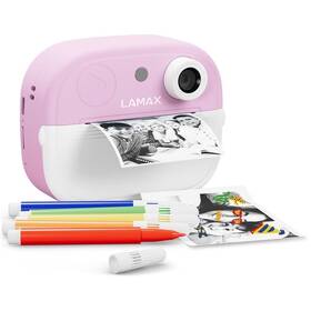 Instantní fotoaparát LAMAX InstaKid2 Play růžový

