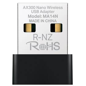 Wi-Fi adaptér Mercusys MA14N AX300 Nano černý

