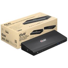 Dokovací stanice Club3D USB-C (5xUSB/USB-C/3xHDMI/2xDP/Ethernet/Audio), Triple 4K napájecí adaptér 

