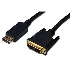 Kabel Digitus DP/M- DVI (24+1)/M 2m černý

