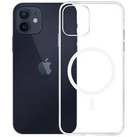 Kryt na mobil 3mk Clear MagCase na Apple iPhone 12/12 Pro průhledný


