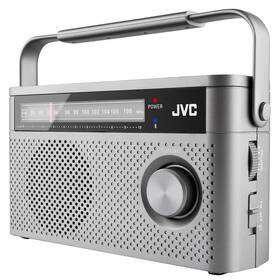 Radiopřijímač JVC RA-E315G šedý

