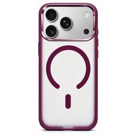 Kryt na mobil WG Matte Frame Magnet Apple iPhone 17 Pro/18 Pro bordó

