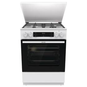 Kombinovaný sporák Gorenje GK6C5WF bílý

