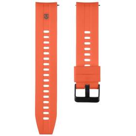 Řemínek Tactical Quick Release (20 mm), silikonový oranžový

