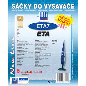 Sáčky do vysavače Jolly ETA 7 (5 ks) 

