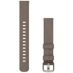 Řemínek Garmin Lily 2 (14 mm), nylonový, Coffee/Cream Gold 

