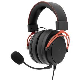 Headset White Shark GORILLA pro PC, PS4/PS5, Xbox, Mac černý/červený

