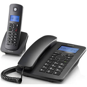Domácí telefon Motorola C4201 Combo černý

