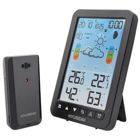 Meteorologická stanice Hyundai WS 2420 černá

