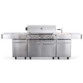 Gril zahradní plynový G21 Nevada BBQ kuchyně Premium Line, 8  hořáků 

