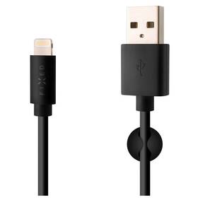 Kabel FIXED USB/Lightning, MFI, 1m černá barva

