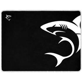 Podložka pod myš White Shark SHARK L, 40 × 30 cm černá

