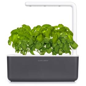 Chytrý květináč Click and Grow Smart Garden 3 šedý

