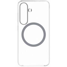 Kryt na mobil Samsung Clear Magnet na Galaxy S25 průhledný

