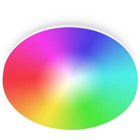 Stropní svítidlo iGET HOME LS1, 15 W, 1500 lm, RGB+CCT, 22 cm bílé

