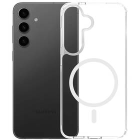 Kryt na mobil 3mk Armor MagCase na Samsung Galaxy S24/S25 průhledný

