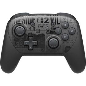 Bezdrátový ovladač Nintendo Switch 2 Pro Controller Resident Evil Requiem Edition černý

