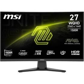 Herní monitor MSI MAG 275CQF E18 černý

