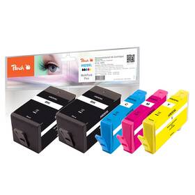 Inkoustová náplň Peach HP 920XL, MultiPac Plus, 2x49, 3x12 ml vícebarevná

