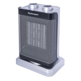 Teplovzdušný ventilátor Rohnson R-8063 černý/stříbrný

