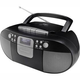 Radiomagnetofon s DAB+/CD Soundmaster SCD7800SW černá barva
