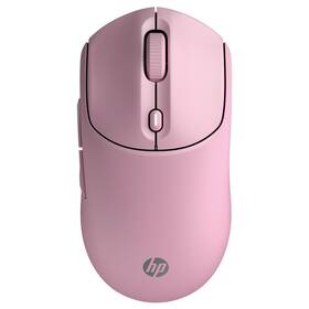 Myš HP 400 Quiet růžová barva
