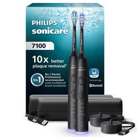 Set zubních kartáčků Philips HX7429/03 černý

