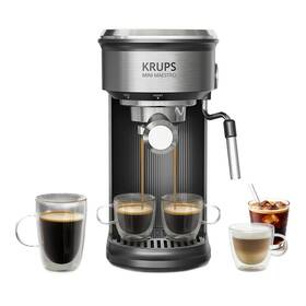 Pákový kávovar Krups XP350DE0 Mini Maestro černý/nerez

