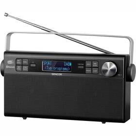 Radiopřijímač s DAB+ Sencor SRD 7800 černá barva

