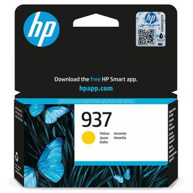 Inkoustová náplň HP 937, 800 stran žlutá

