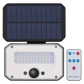 Reflektor EMOS SPILO, 1500lm, PIR, solární, dálkové ovládání, neutrální bílá černý

