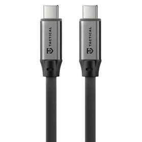 Kabel Tactical Fat Man 2.0 USB-C/USB-C 1m šedý

